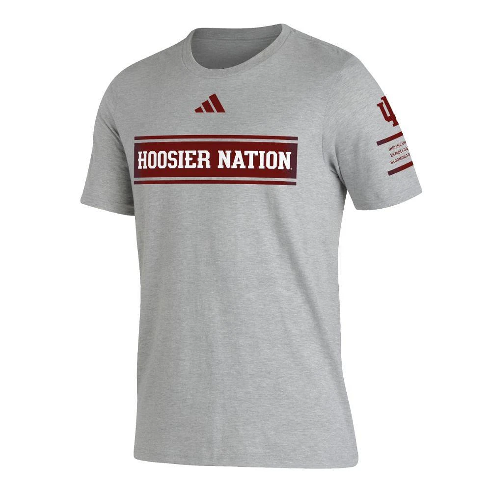 Indiana Adidas Locker Manifesto Pregame Tee