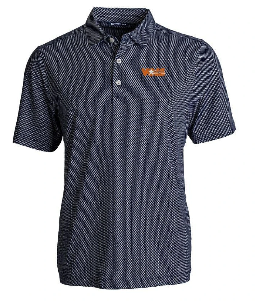 Tennessee Cutter & Buck Vol Star Pike Symmetry Print Polo