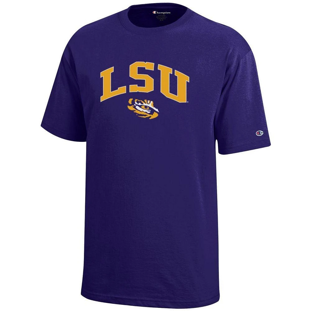LSU Champion YOUTH Arch Logo Tee