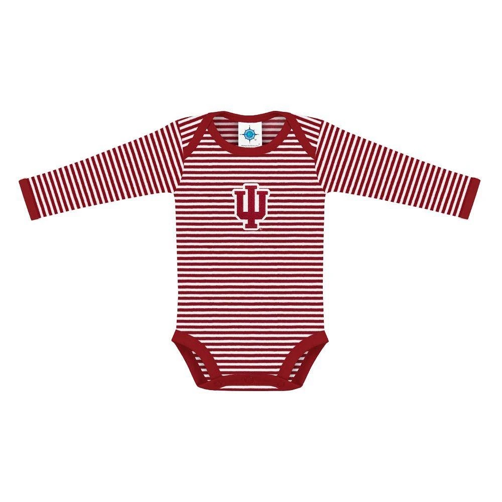 Indiana Infant Striped Long Sleeve Bodysuit