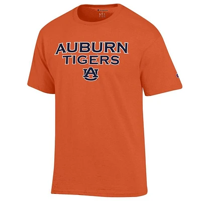 Auburn Champion Straight Stack Tee
