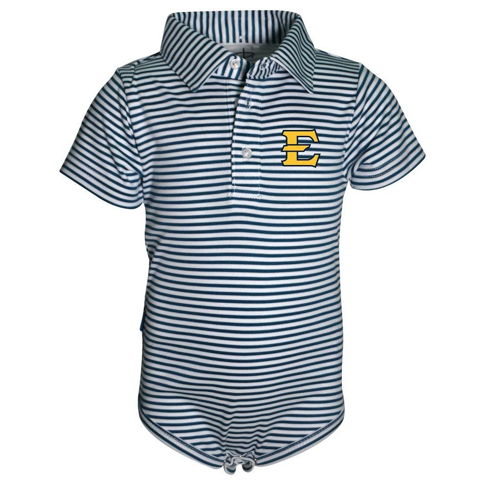 ETSU Garb Infant Carson Stripe Polo Jumper