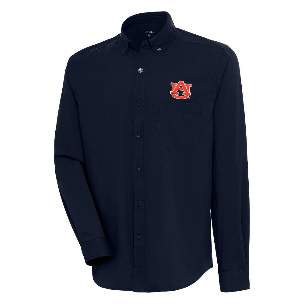 Auburn Antigua Flight Long Sleeve Woven Shirt