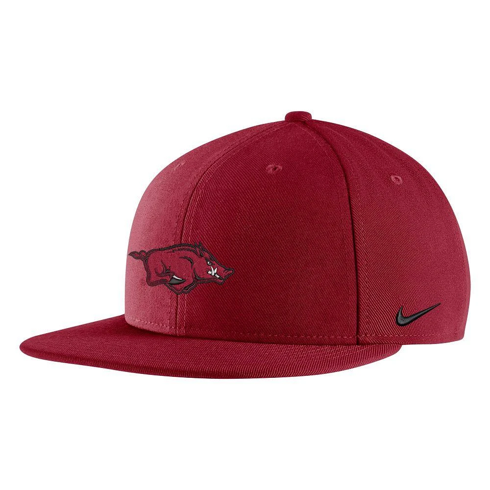 Arkansas Nike 2023 Under Visor Flat Bill Adjustable Cap