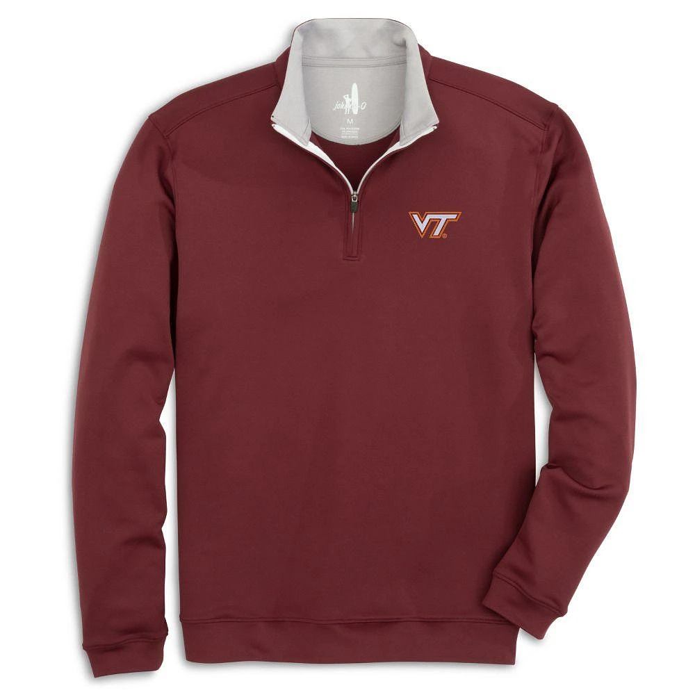 Virginia Tech Johnnie-O Sully 1/4 Zip Pullover