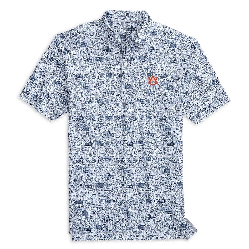 Auburn Johnnie-O Tailgater 2.0 Polo