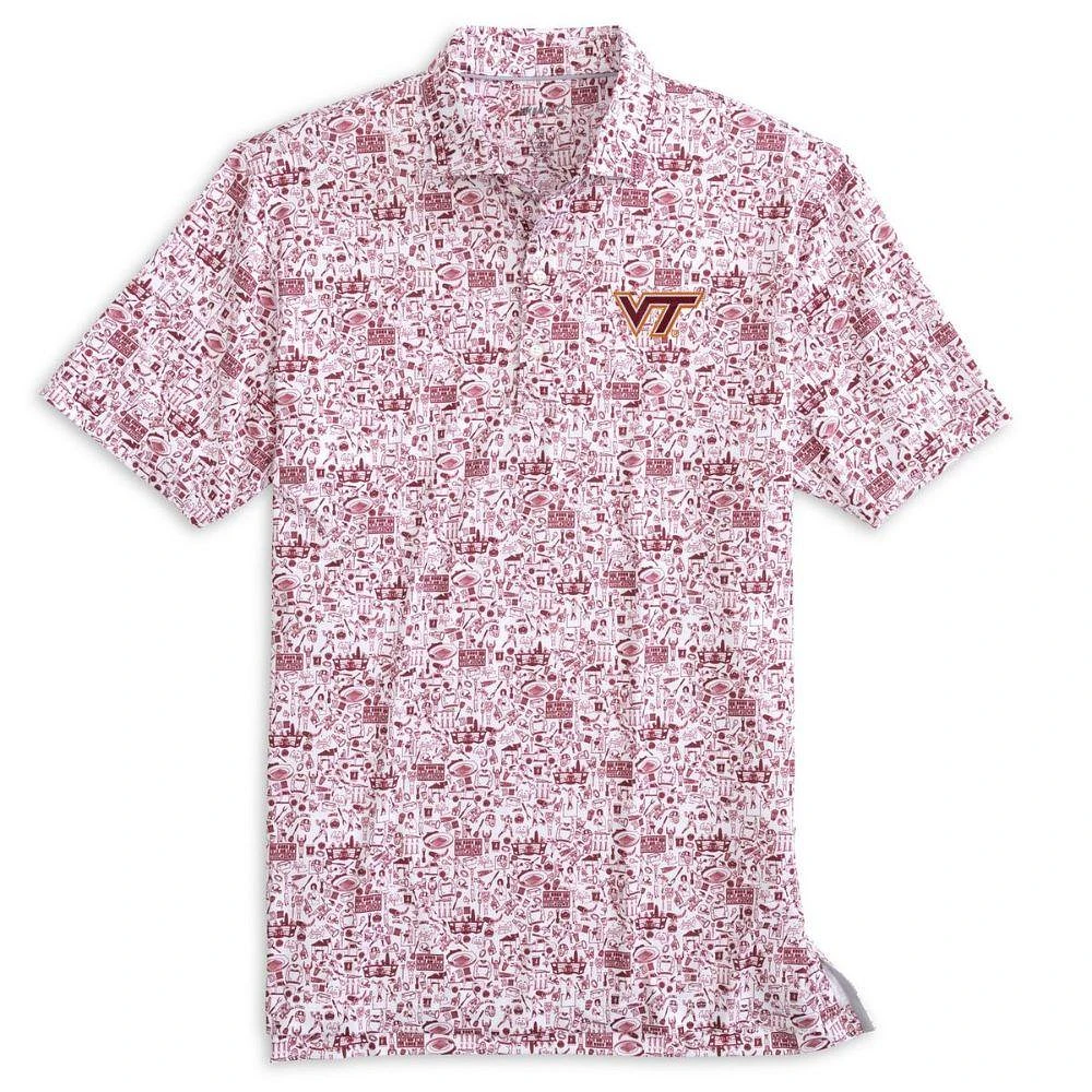 Virginia Tech Johnnie-O Tailgater 2.0 Polo