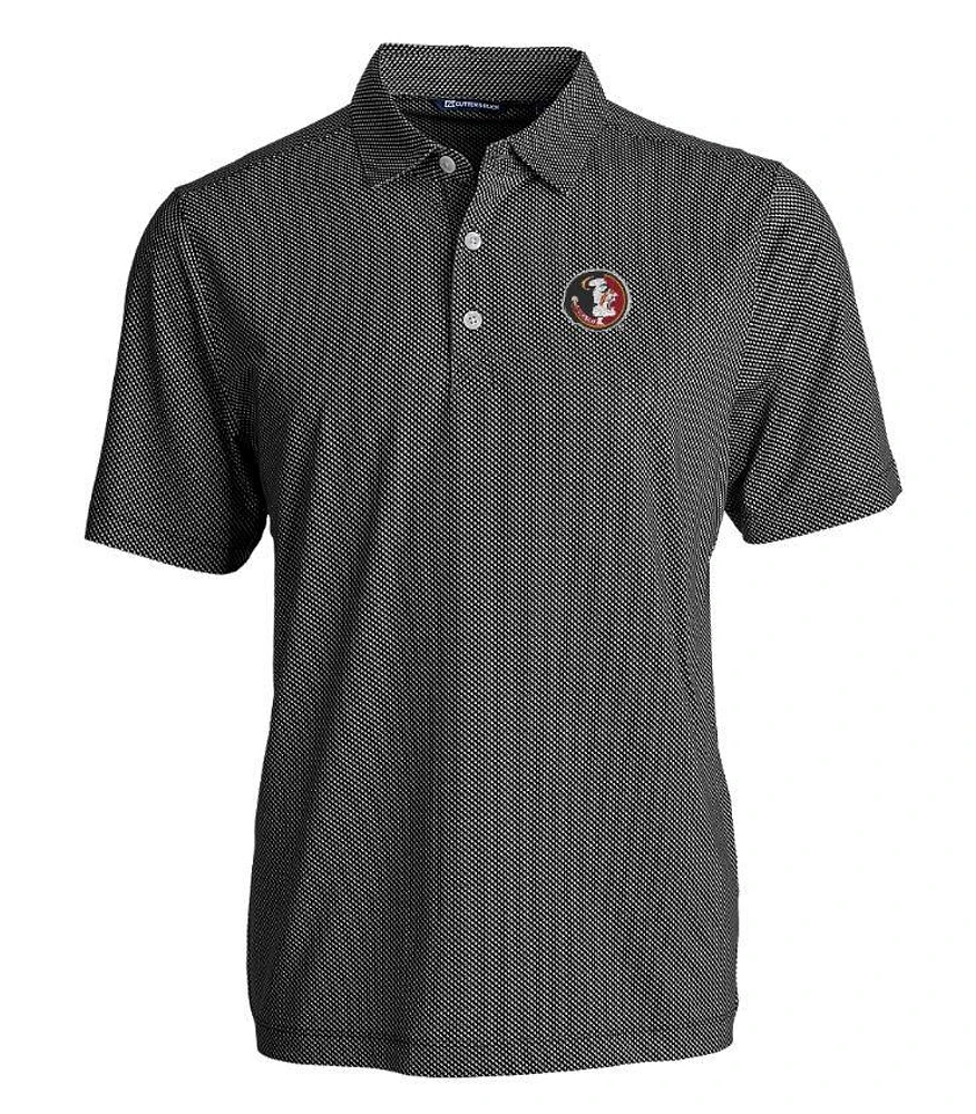 Florida State Cutter & Buck Pike Symmetry Print Polo