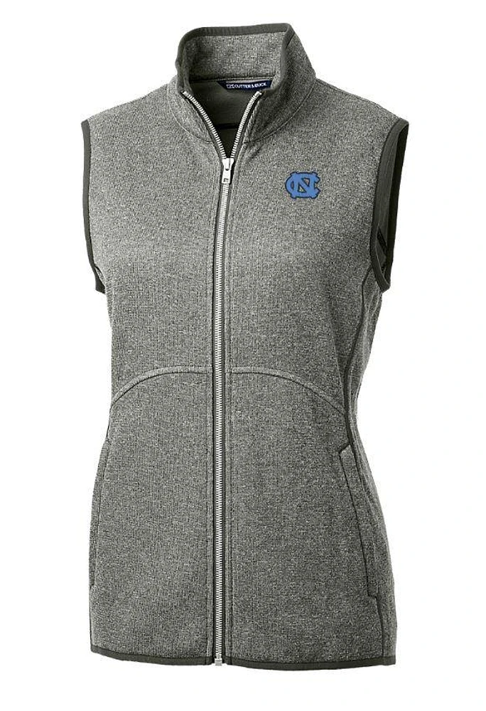 UNC Cutter & Buck Women's Mainsail Sweater Knit Vest
