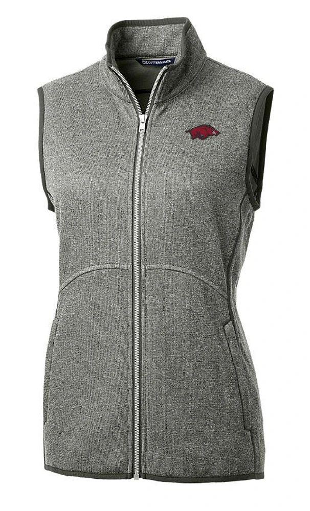 Arkansas Cutter & Buck Women's Mainsail Sweater Knit Vest