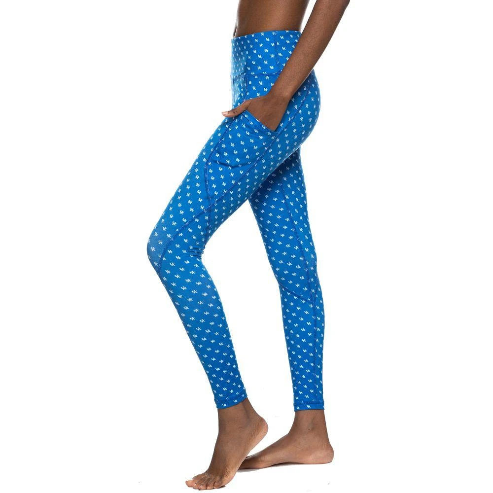 Kentucky Zoozatz All Over Small Logo Pocket Leggings