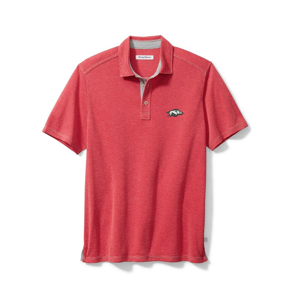 Arkansas Tommy Bahama Sport Paradiso Cove Polo