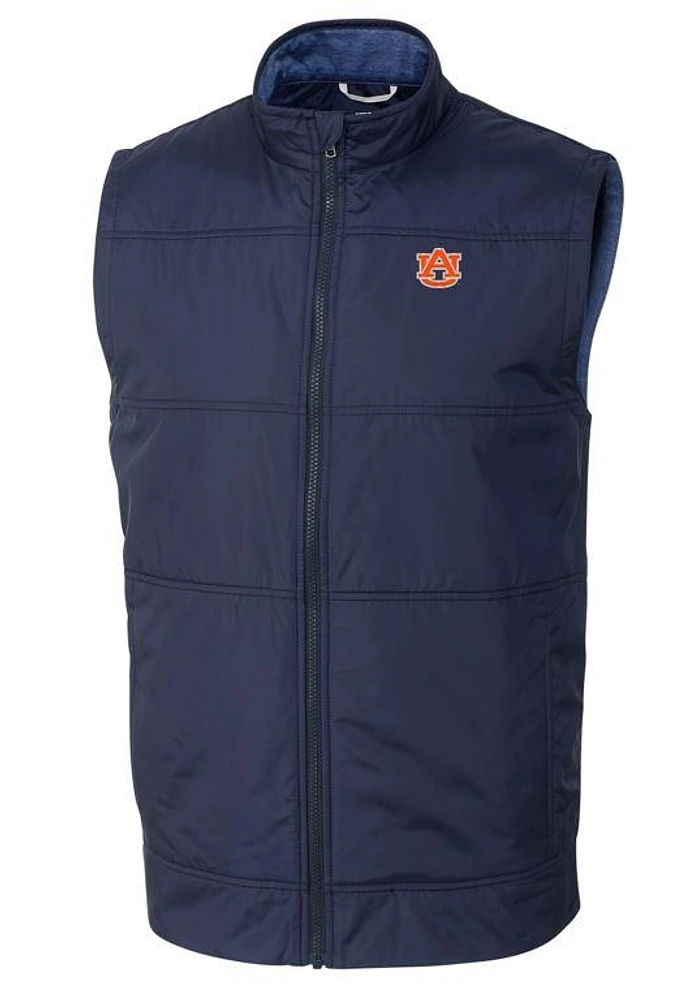 Auburn Cutter & Buck Men's Stealth Quilted Vest