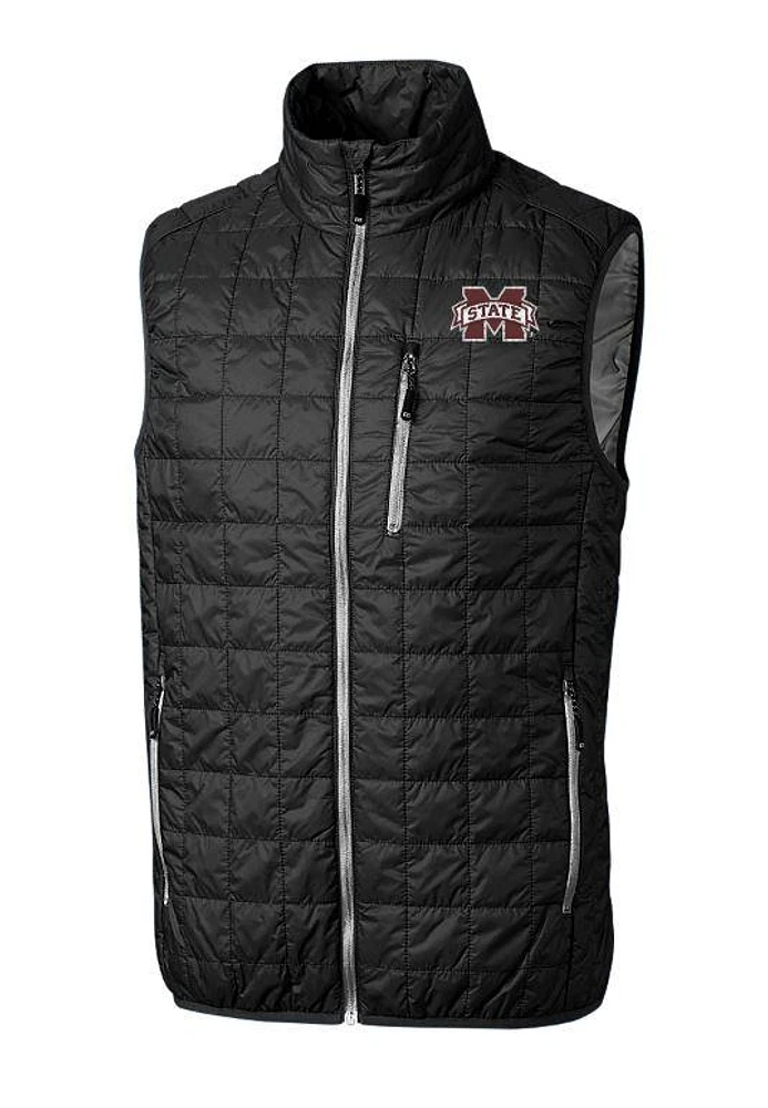 Mississippi State Cutter & Buck Rainier Eco Insulated Puffer Vest