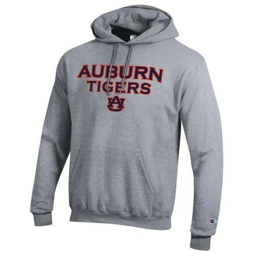 Auburn Champion Straight Stack Hoodie