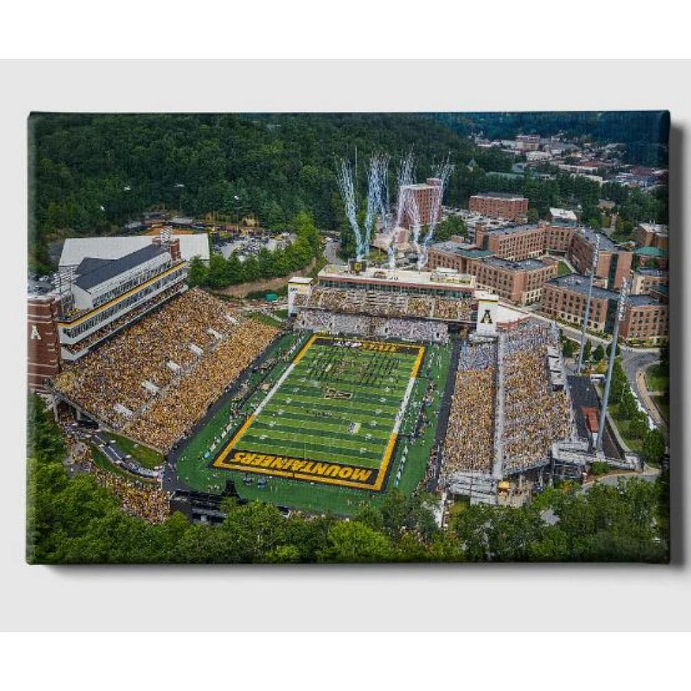 App State 24 x 16 Welcome to the Rock Canvas