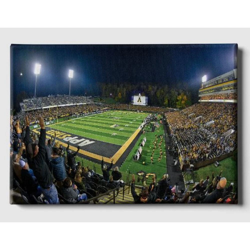 App State 24 x 16 Touchdown Canvas
