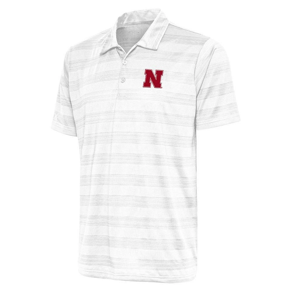 Nebraska Antigua Compass Polo