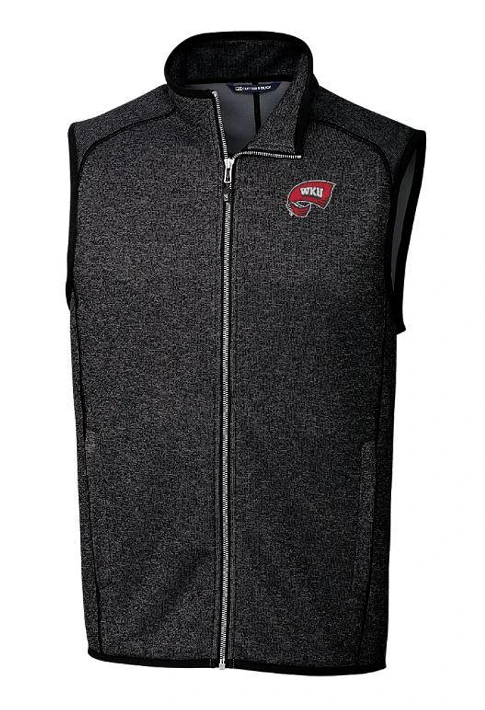 Western Kentucky Cutter & Buck Men's Mainsail Sweater Knit Vest