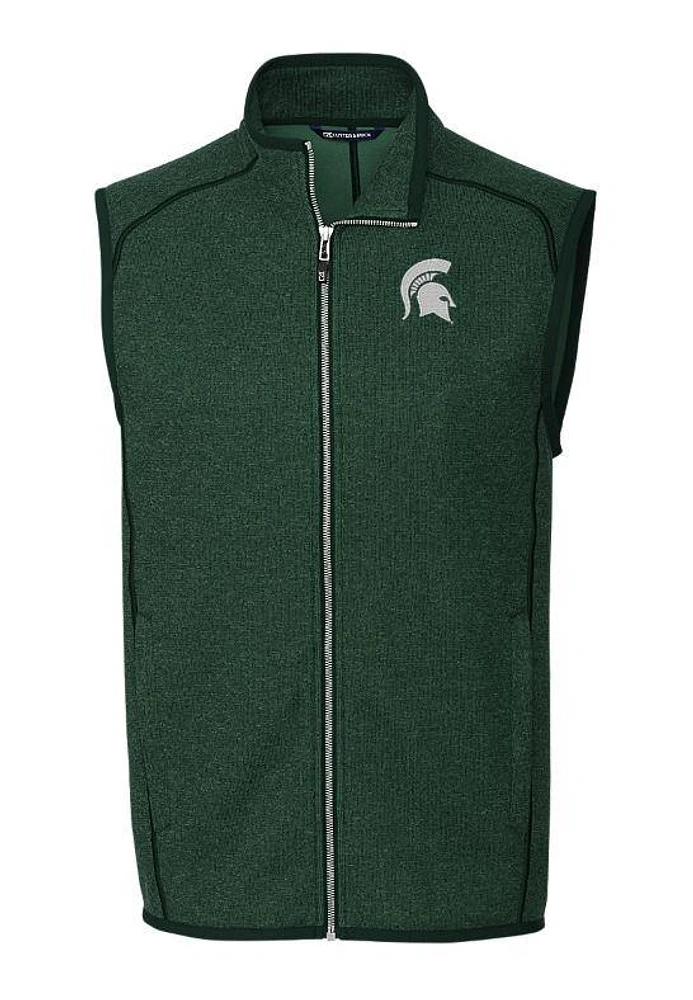 Michigan State Cutter & Buck Men's Mainsail Sweater Knit Vest