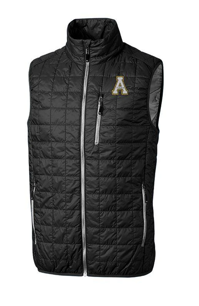 App State Cutter & Buck Rainier Eco Insulated Puffer Vest
