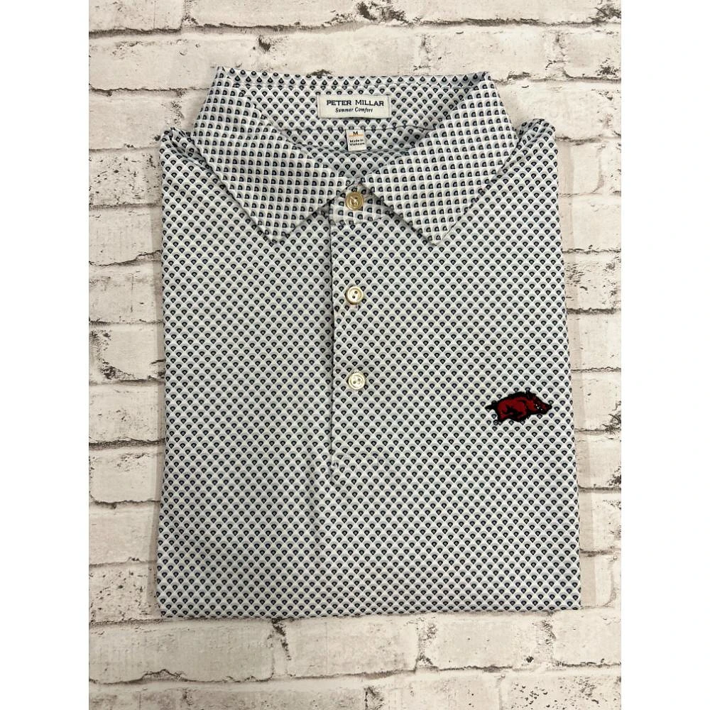 Arkansas Peter Millar Ballpark Performance Polo