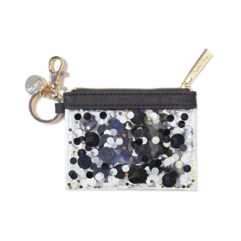 Packed Party Black Keychain Wallet