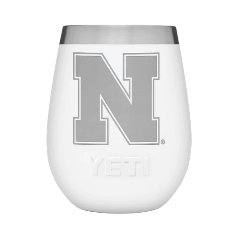 Nebraska Yeti 10 Oz Wine Tumbler