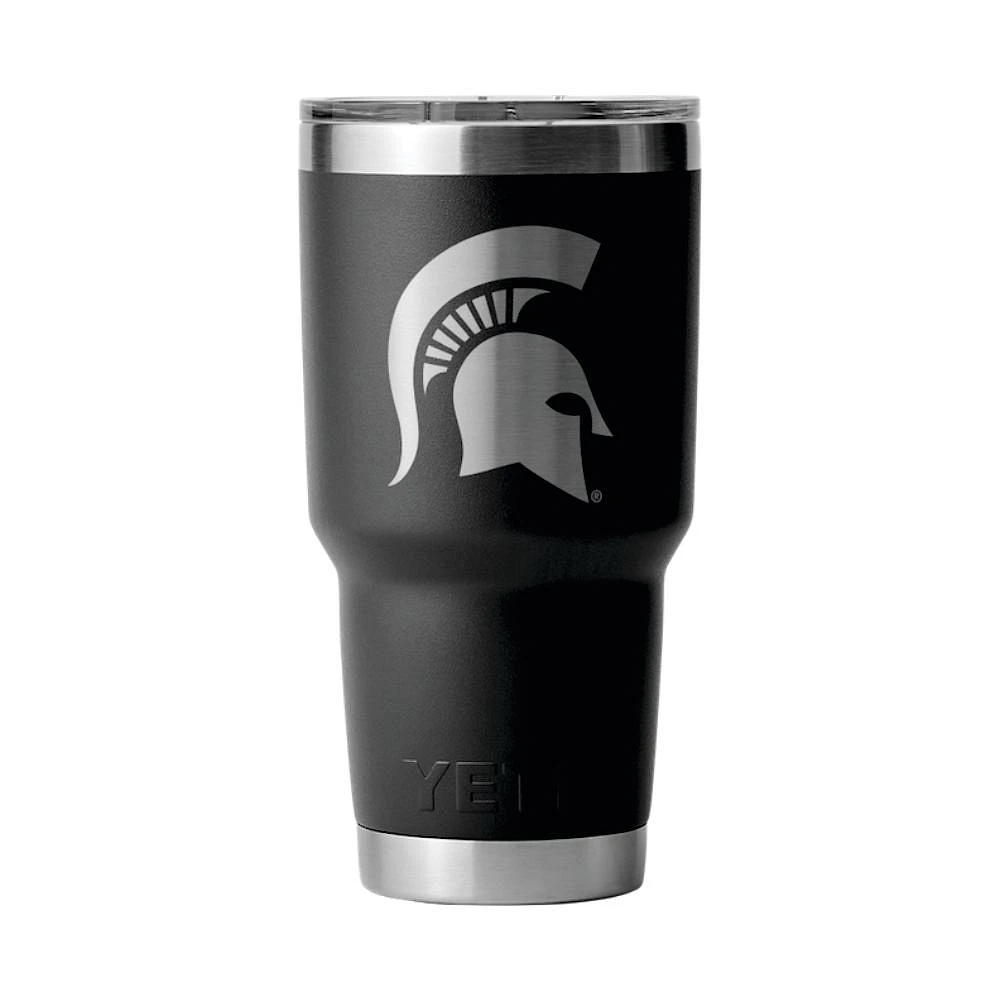 Michigan State Yeti 30 Oz Black Tumbler
