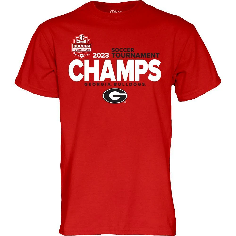 Georgia 2023 Women's Soccer SEC Tournament Champions Tee