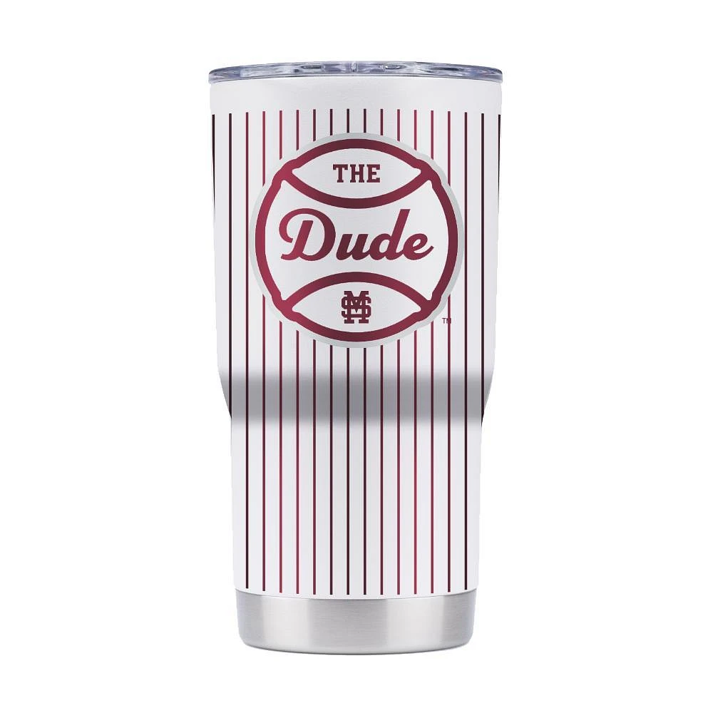 Mississippi State The Dude 20 Oz Stripes Tumbler