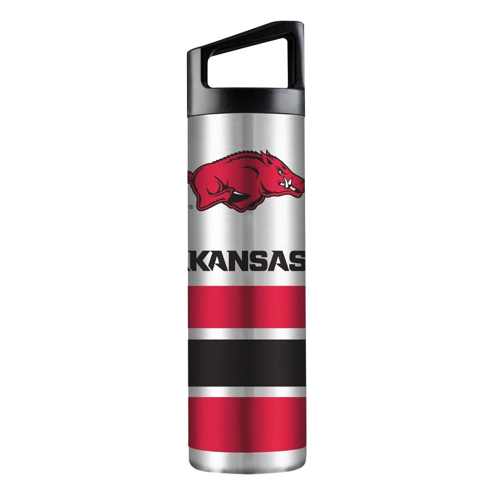 Arkansas Gametime Sidekicks 22oz Team Striped Bottle