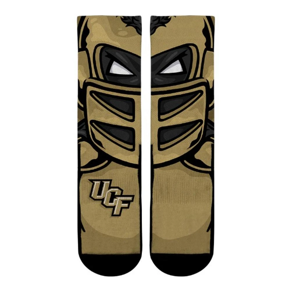 UCF Rock 'Em Split Face Mascot Socks