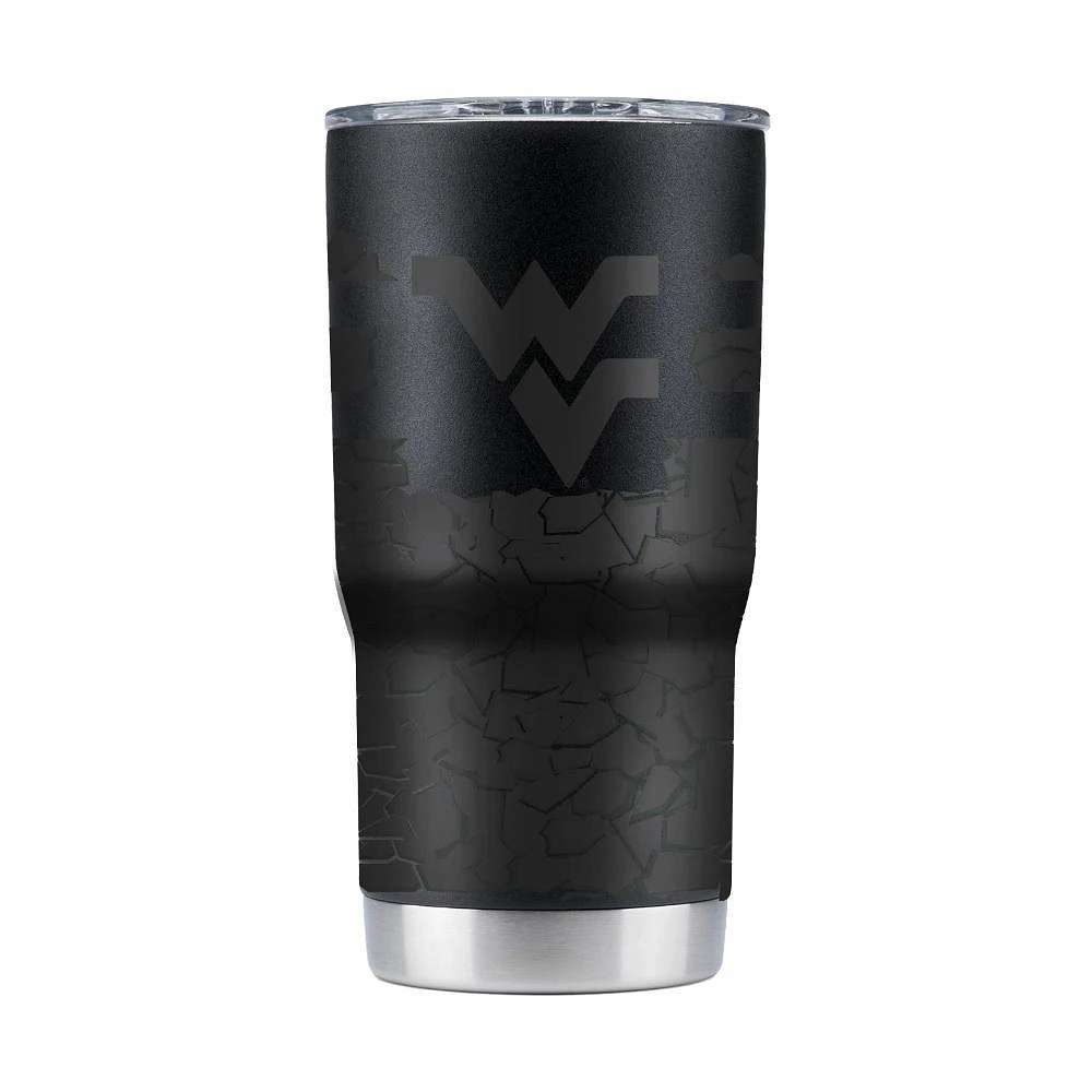 West Virginia 20 Oz Built on Bravery Tumbler