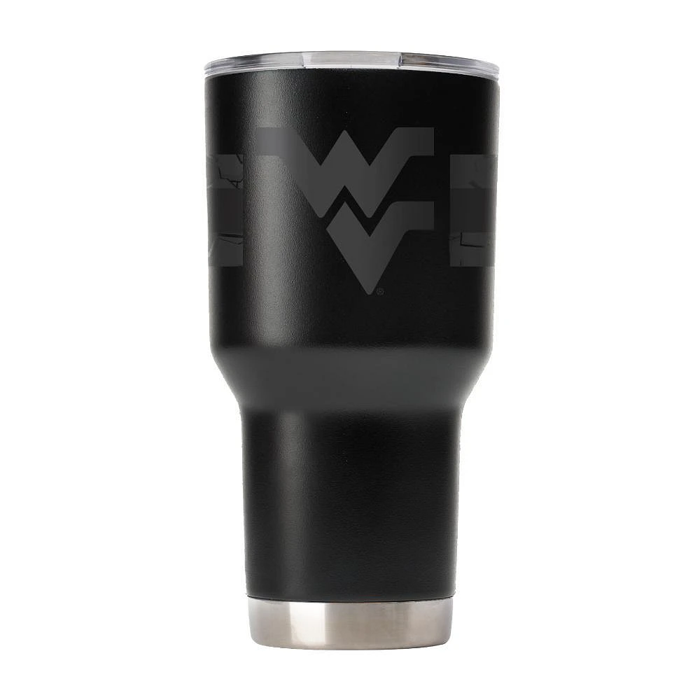 West Virginia 30 Oz Built on Bravery Tumbler