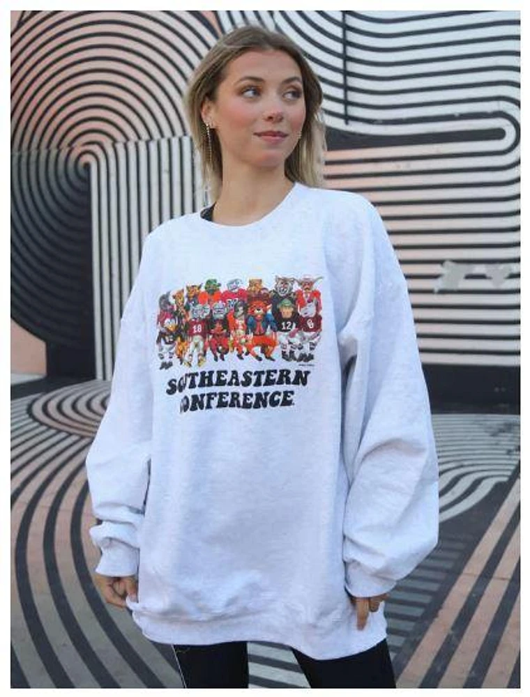 Charlie Southern SEC Retro Mascot Sweatshirt
