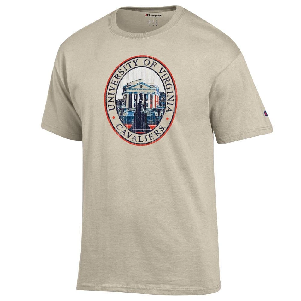 Virginia Champion Campus Landmark Oval Tee