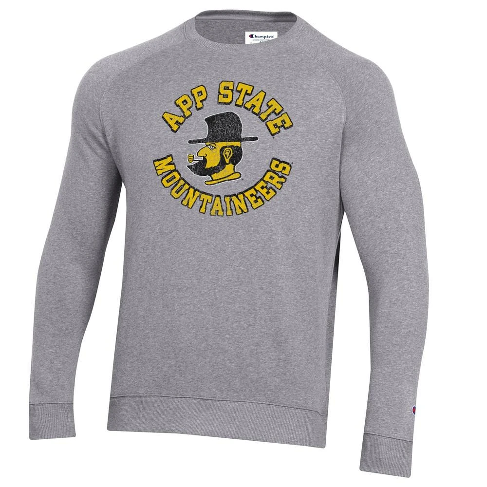 App State Champion Vault Triumph Fleece Raglan Crew