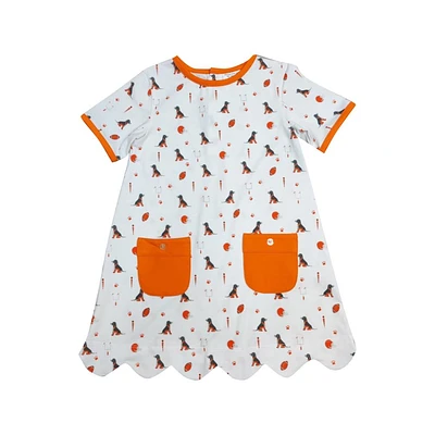 Ishtex Toddler Hound Dog A-Line Dress