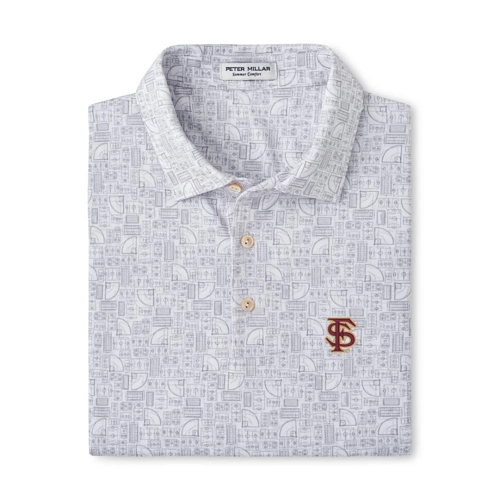Florida State Peter Millar Interlock Out of Bounds Performance Polo