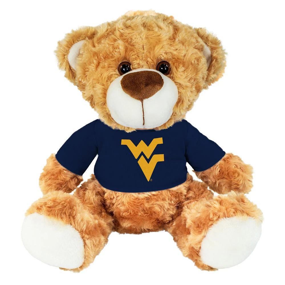 West Virginia 10 Inch Fred Plush Bear