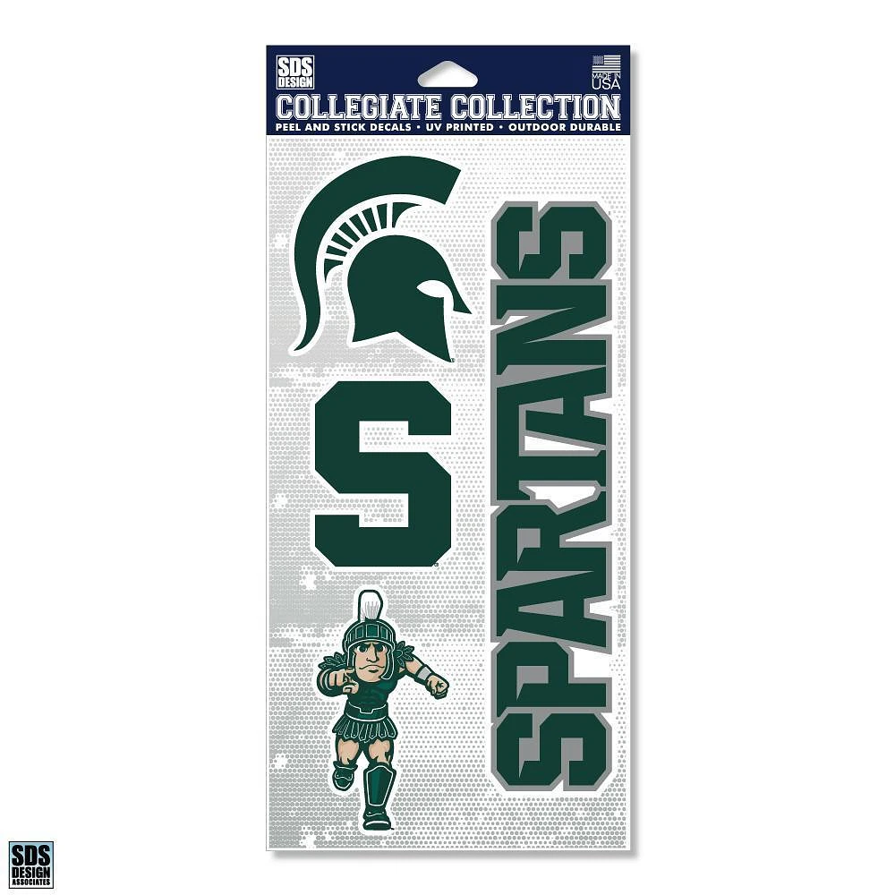 Michigan State Collegiate Collection Multi Pack Decals