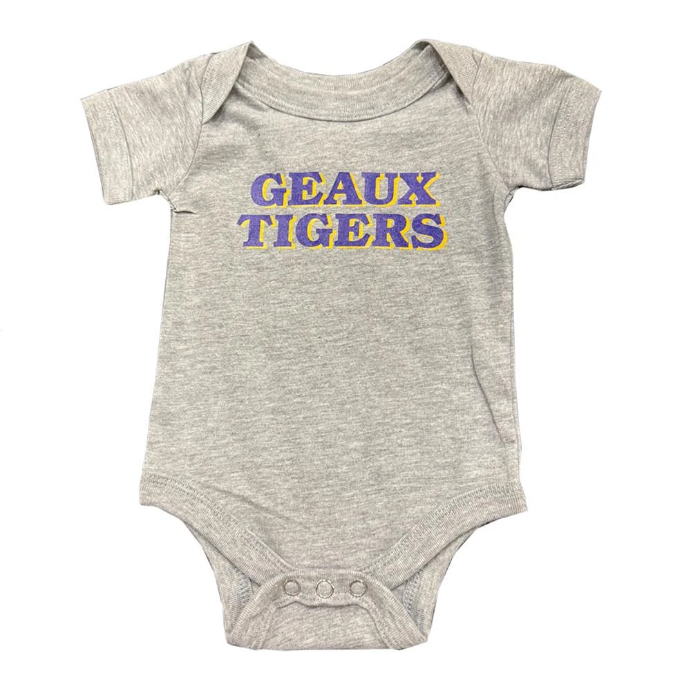 LSU Infant Geaux Tigers Onesie