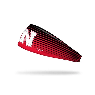 Nebraska Junk Lite Team Stripe Headband