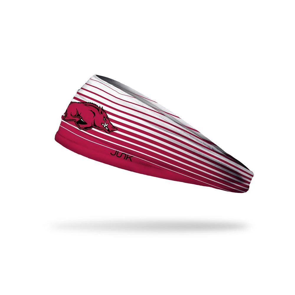 Arkansas Junk Lite Team Stripe Headband