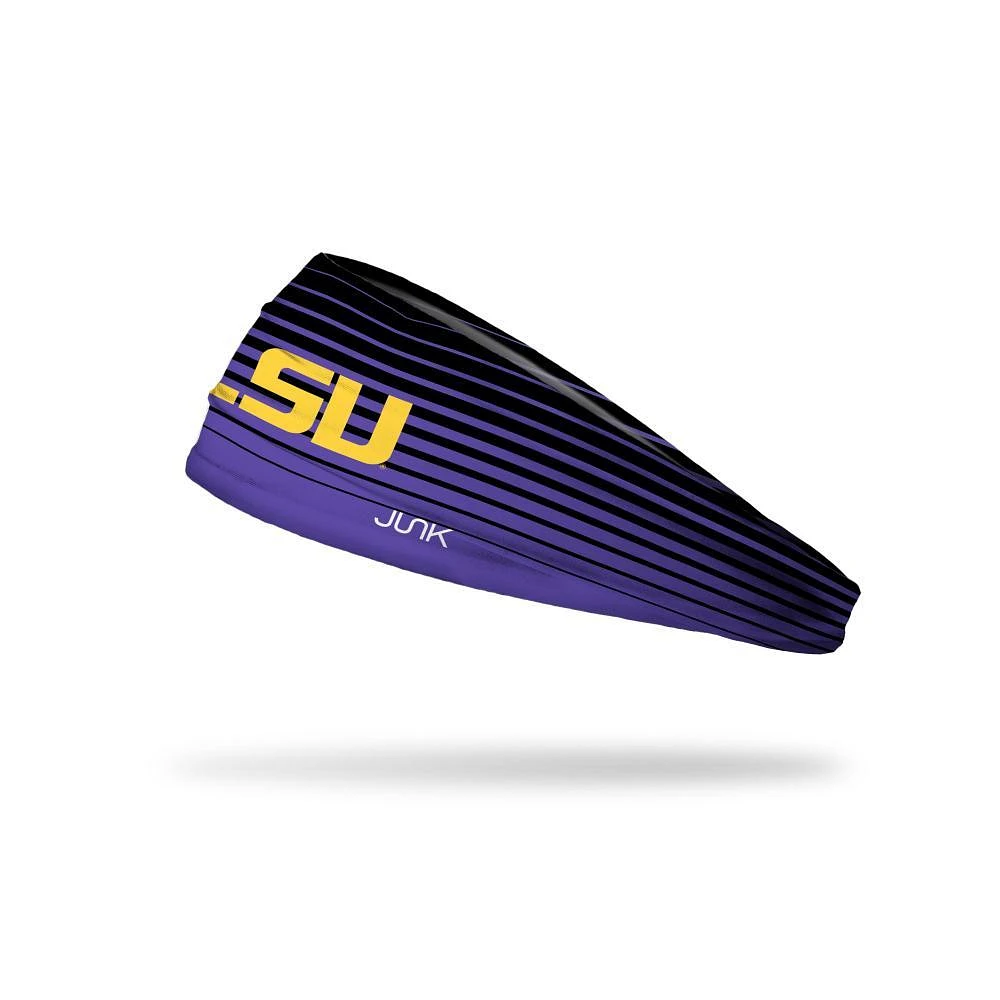 LSU Junk Lite Team Stripe Headband