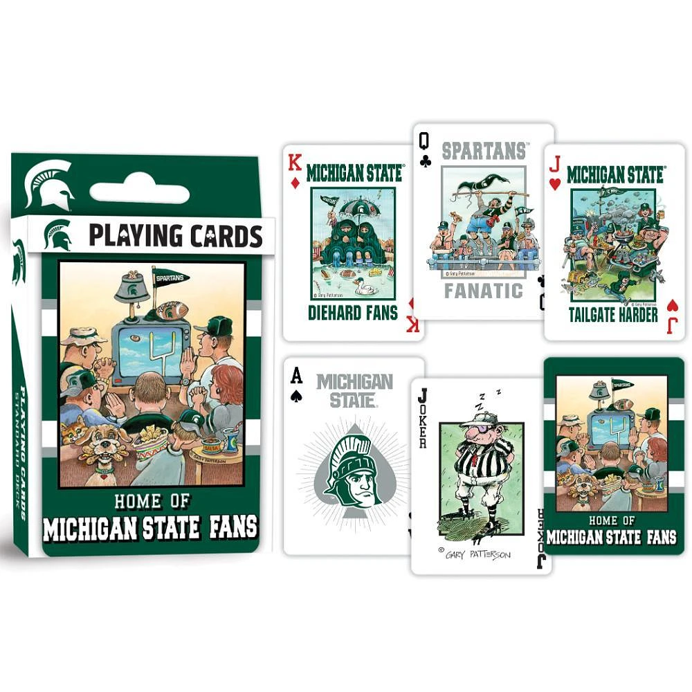 Michigan State Fan Deck Playing Cards