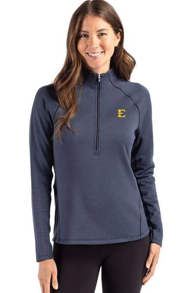 ETSU Cutter & Buck Peshastin Fleece Half Zip Pullover