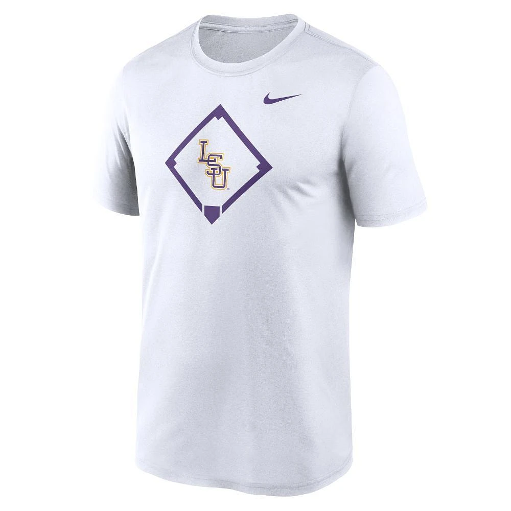 LSU Nike Dri-Fit Legend Baseball Icon Tee
