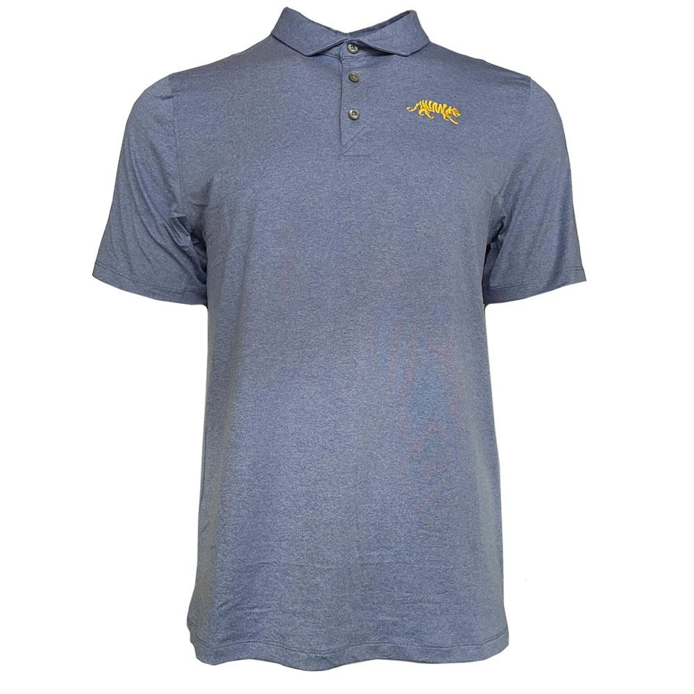 LSU Cutter & Buck Silhouette Coastline Epic Comfort Eco Polo